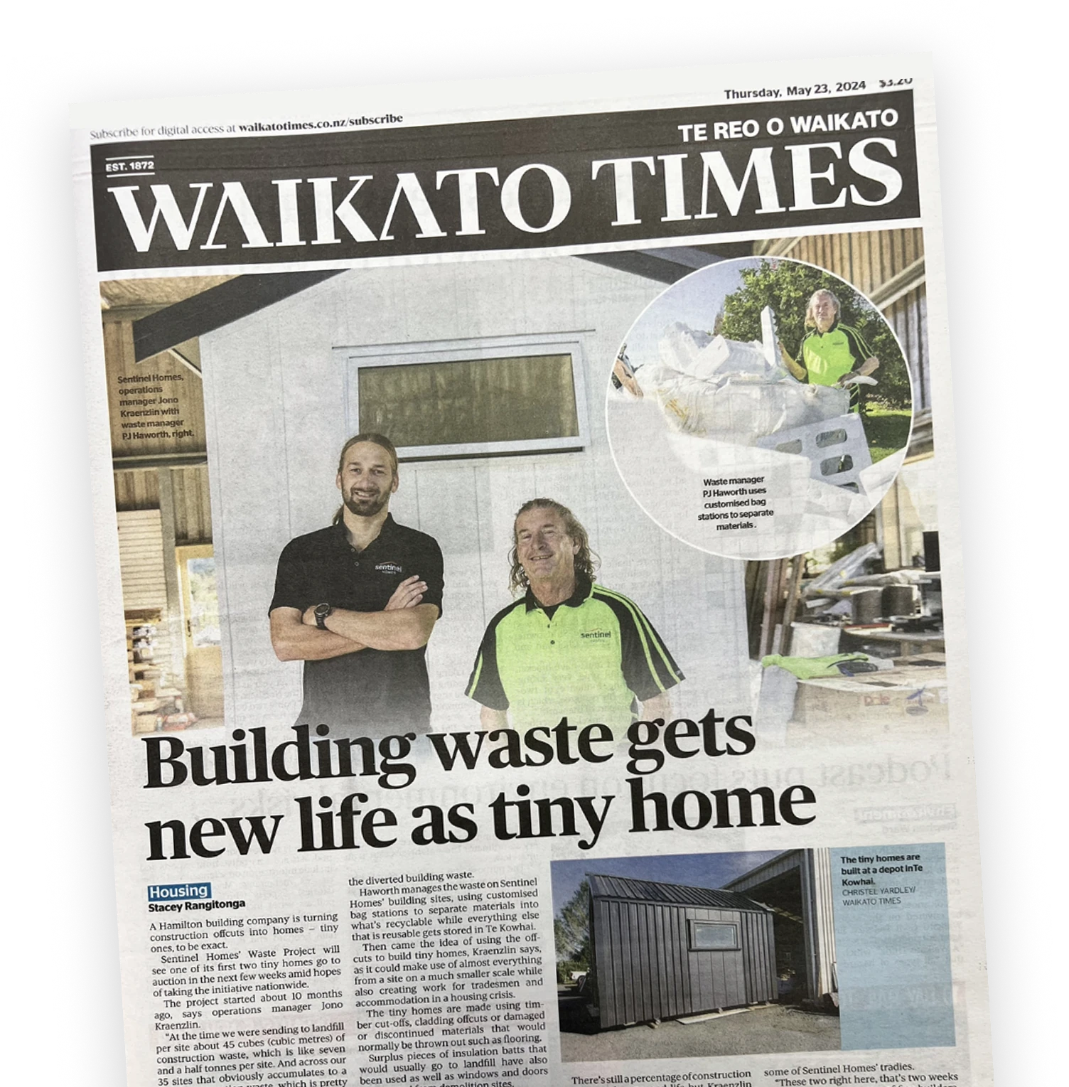 Building waste gets a new life