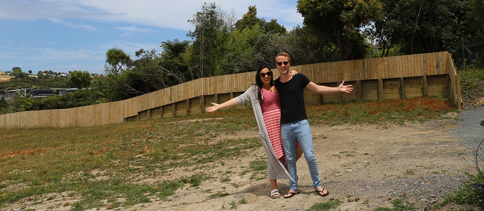 Auckland couple build their dream home