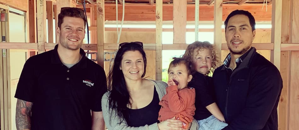 Two homes, one happy family