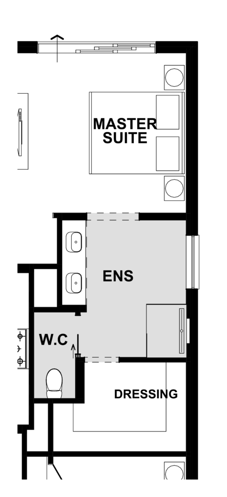 Master Suite layout 1
