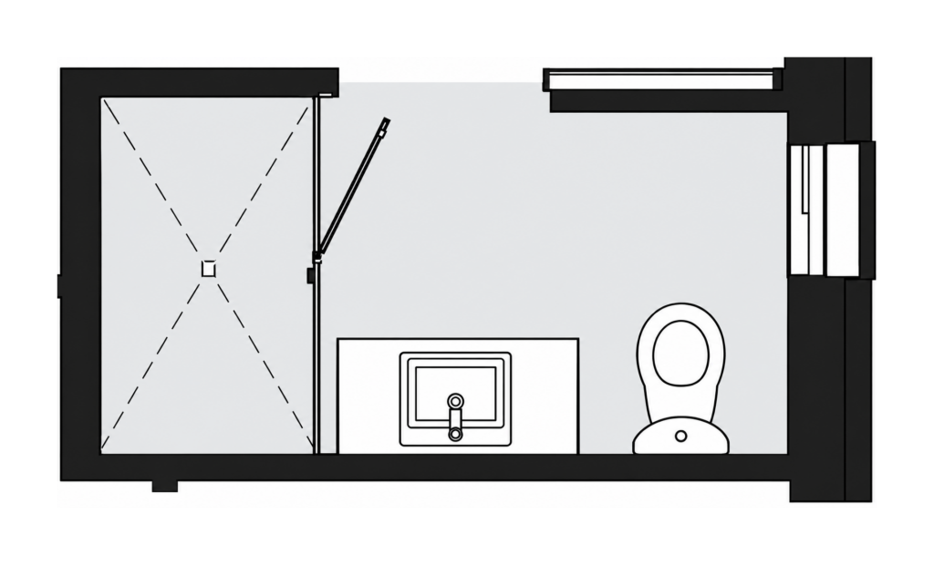 Bathroom layout 2