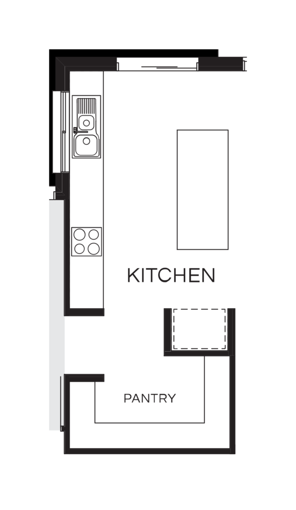 Kitchen layout 2
