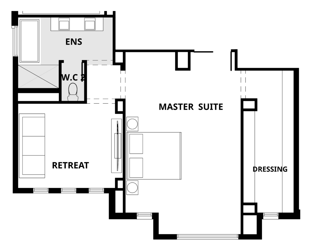 Master Suite layout 4