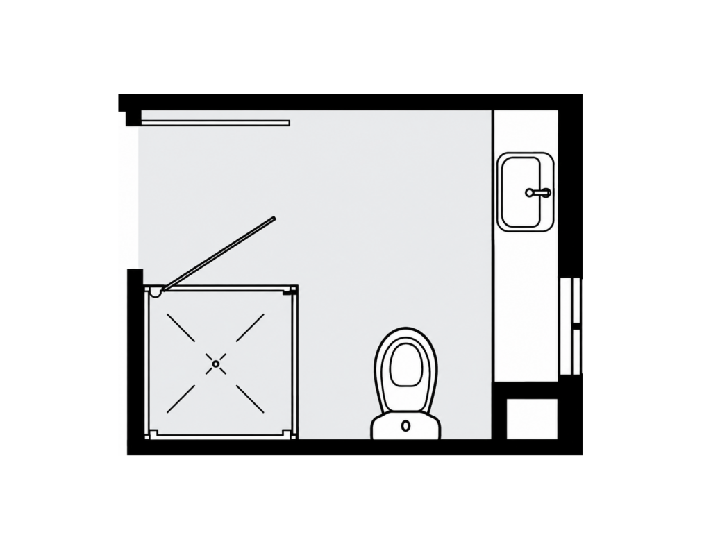 Bathroom layout 5