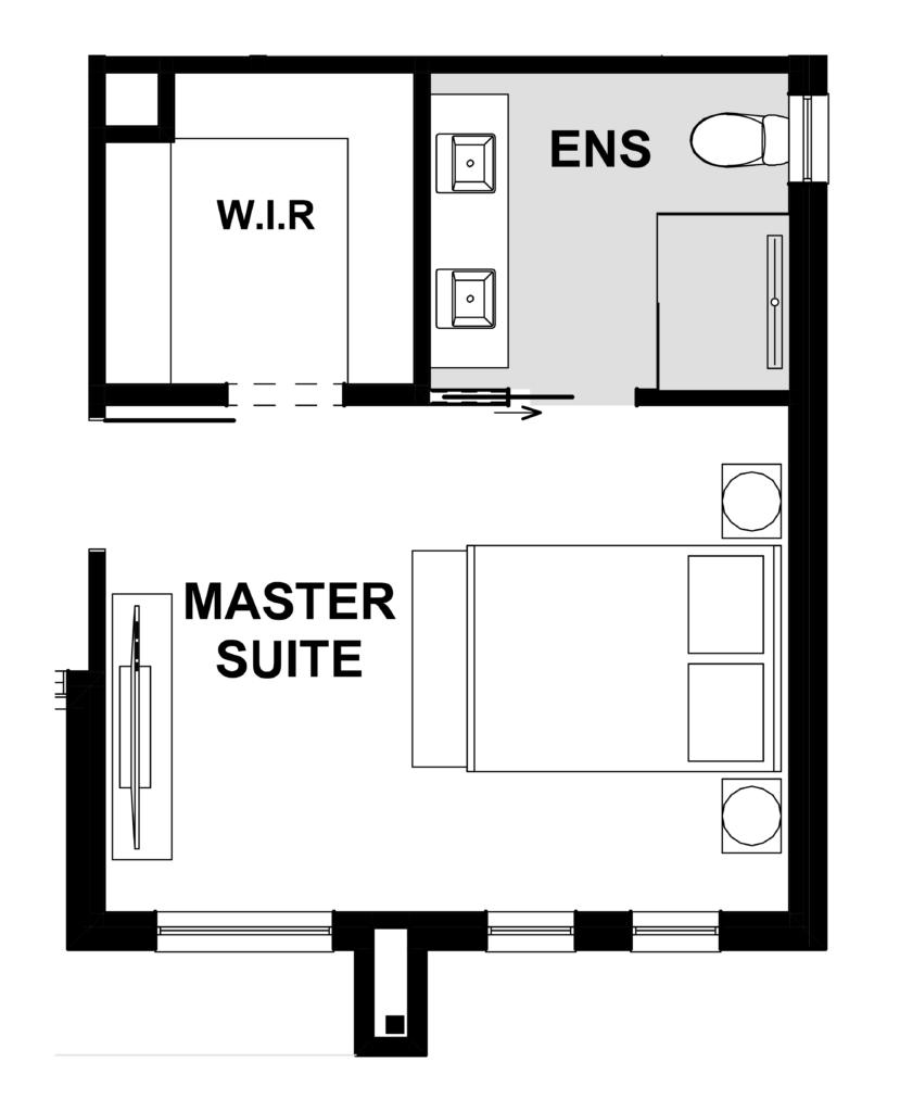 Master Suite layout 6
