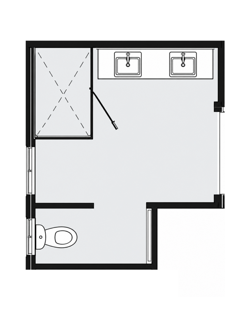 Bathroom layout 7