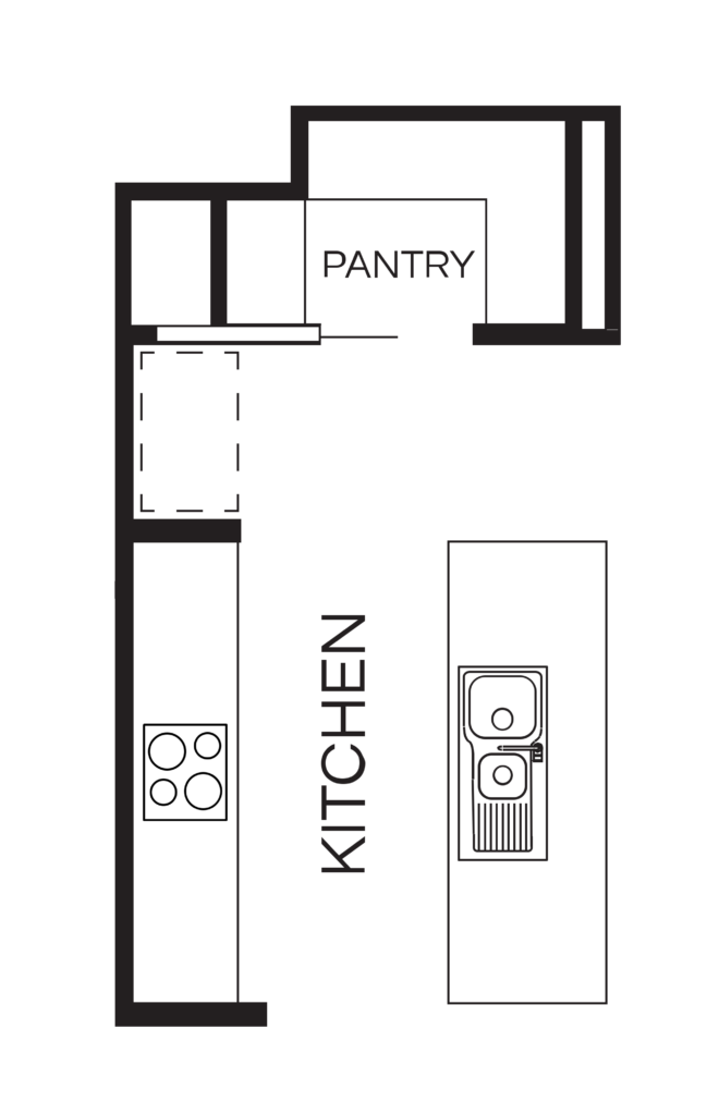 Kitchen layout 7
