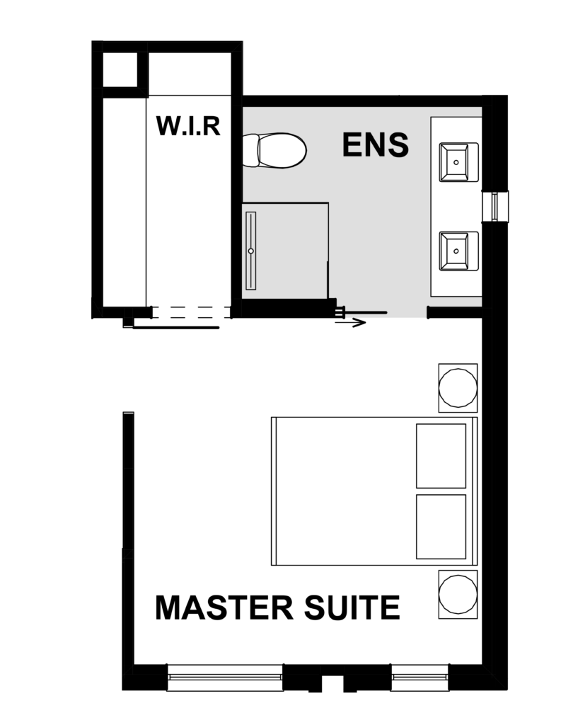 Master Suite layout 7