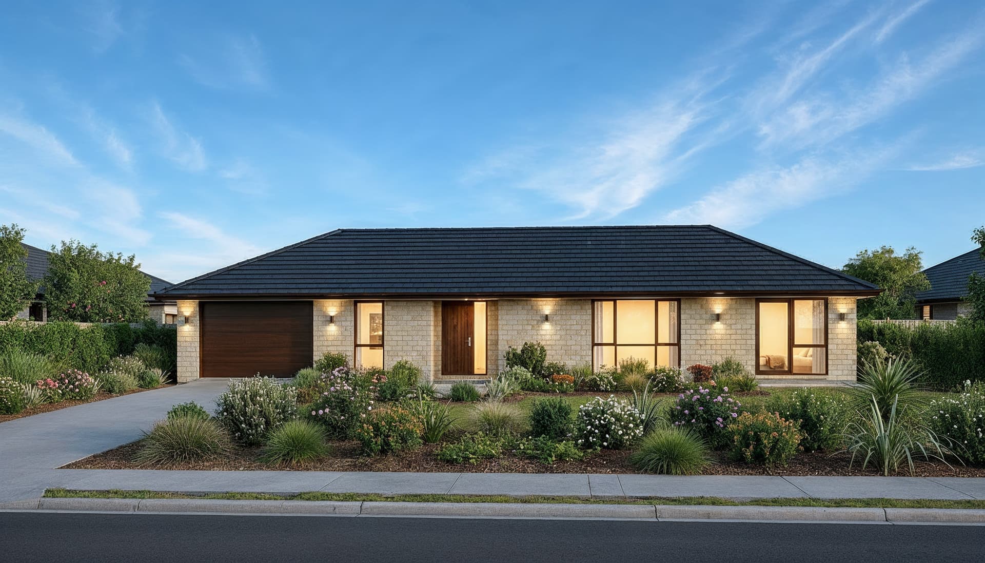 Arden — Hip roof