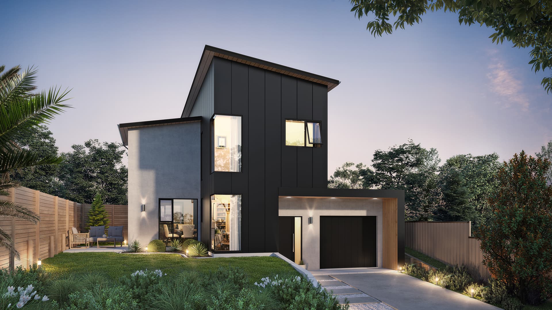 Larchwood — Mono roof