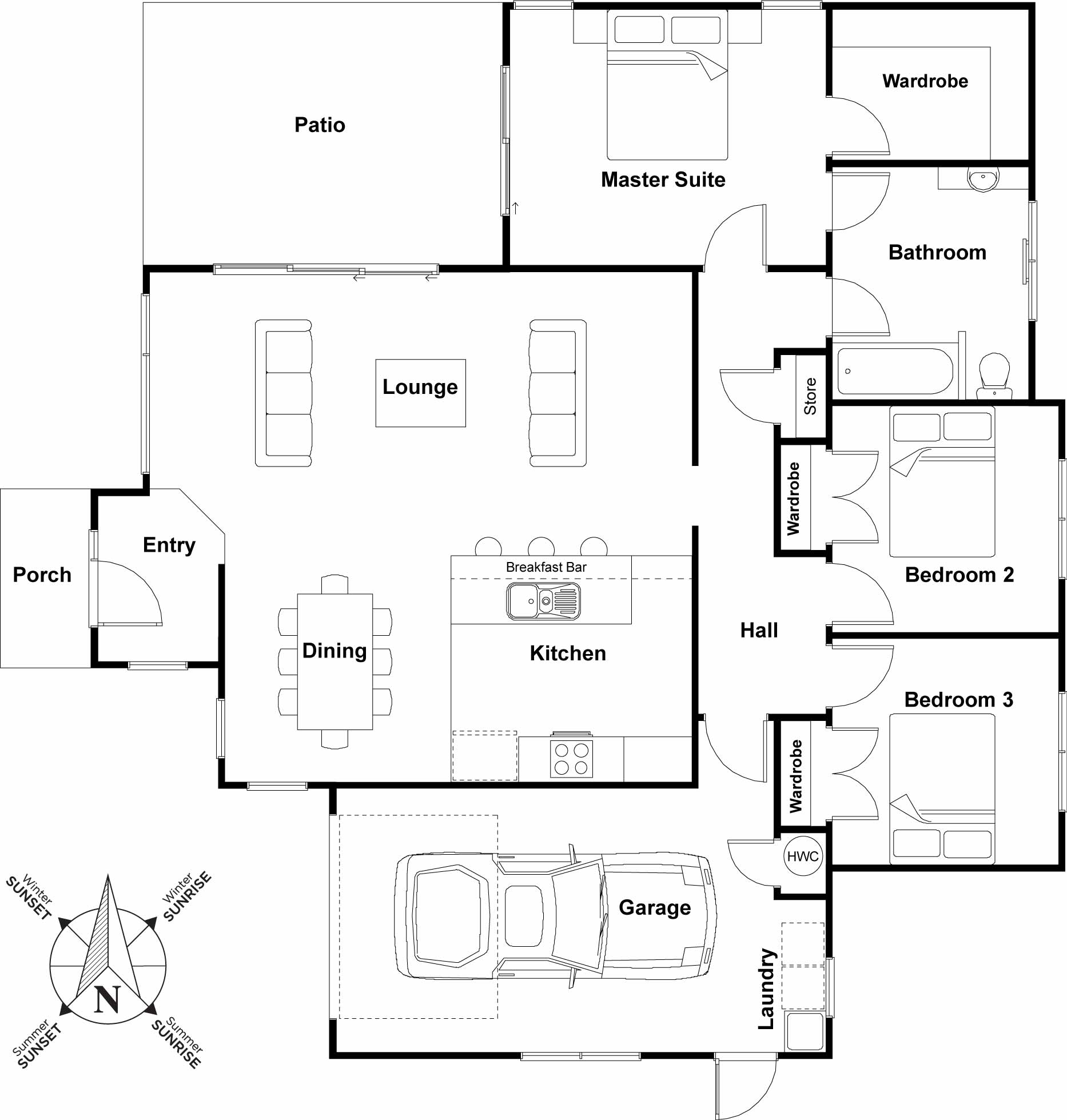 Olsen floor plan