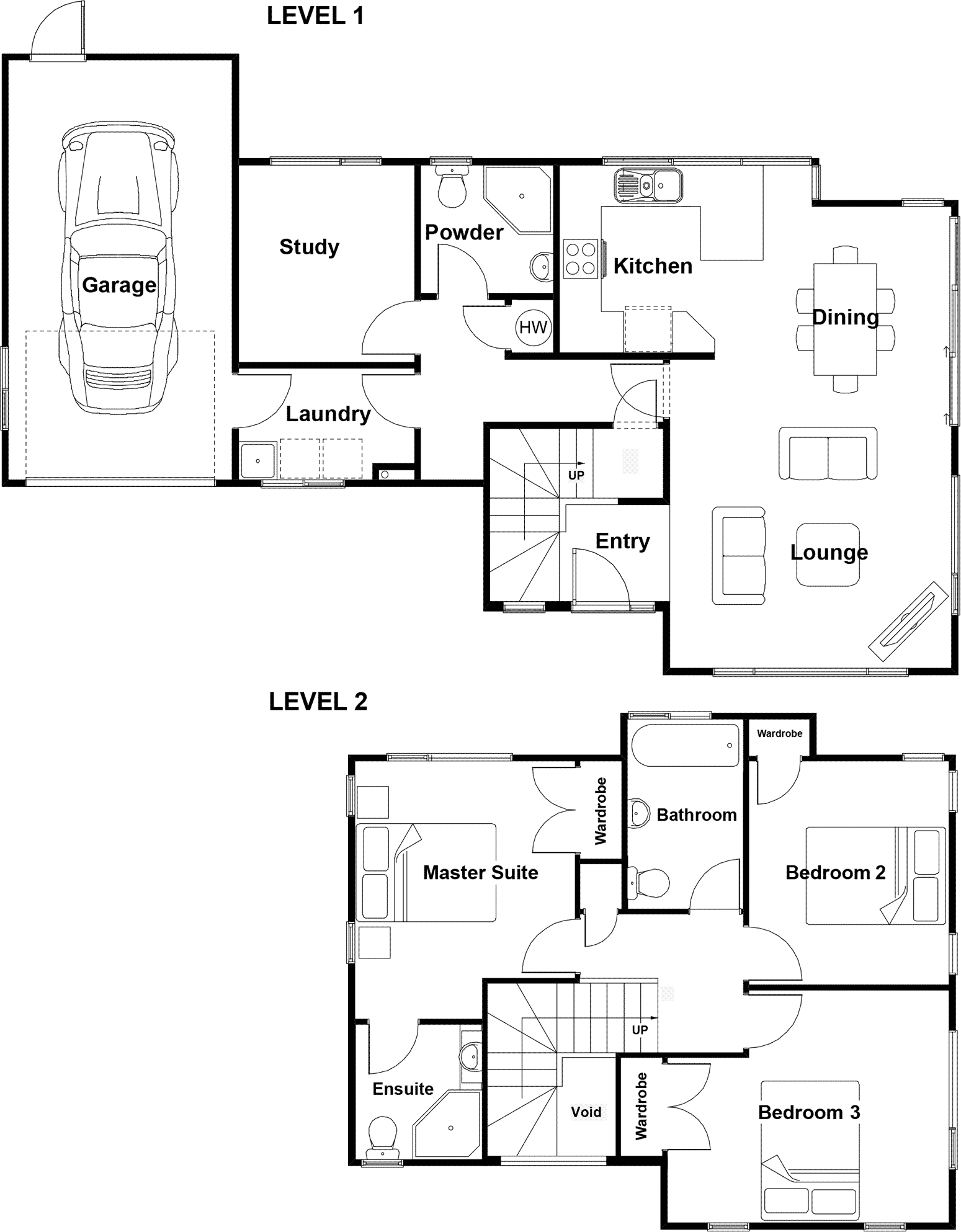 Milford floor plan