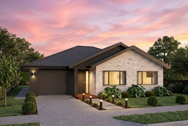 145m2 with single garage and study nook
