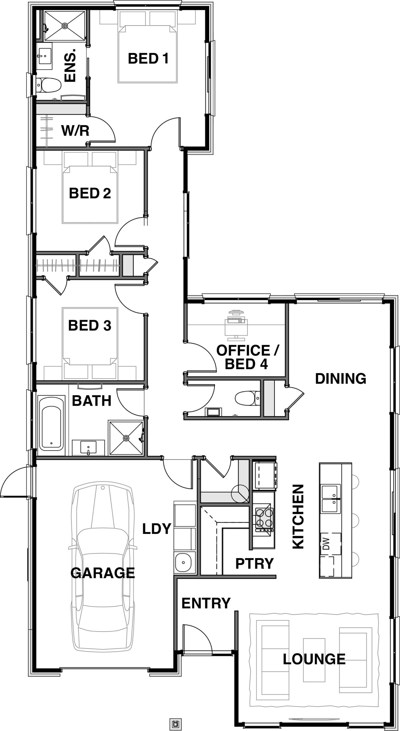 Highbury floor plan