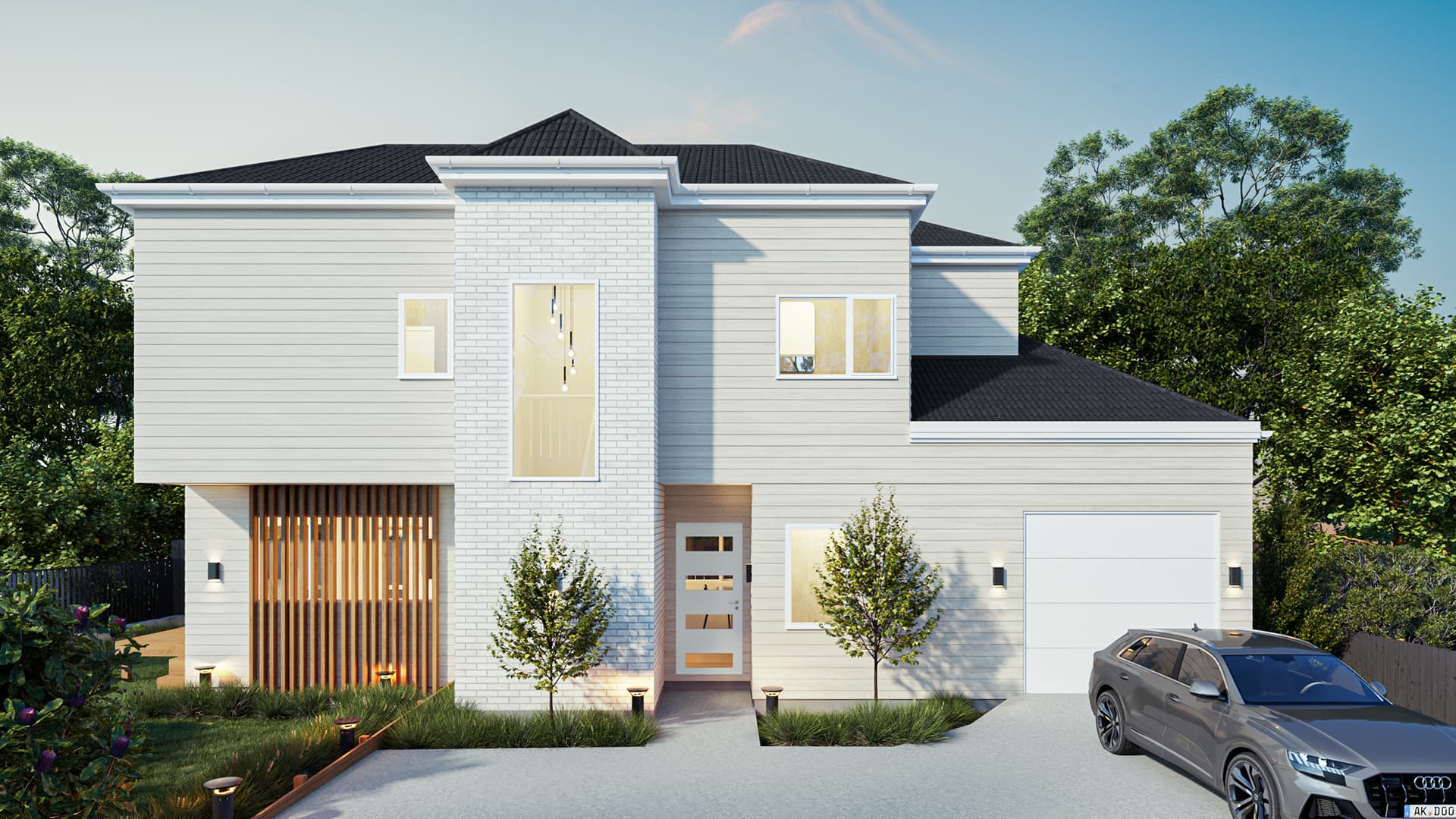 Onehunga — Hip roof