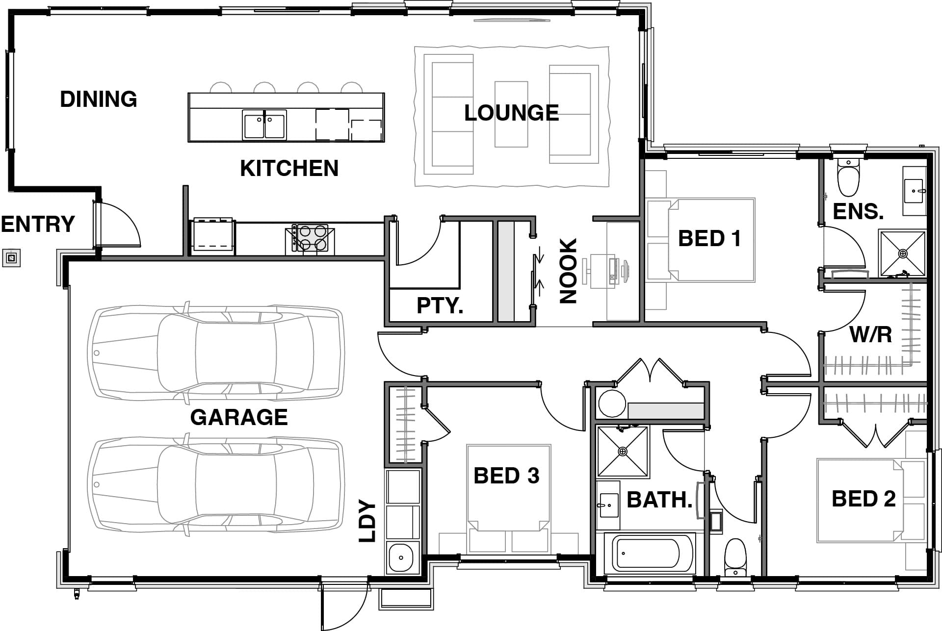 Langford floor plan