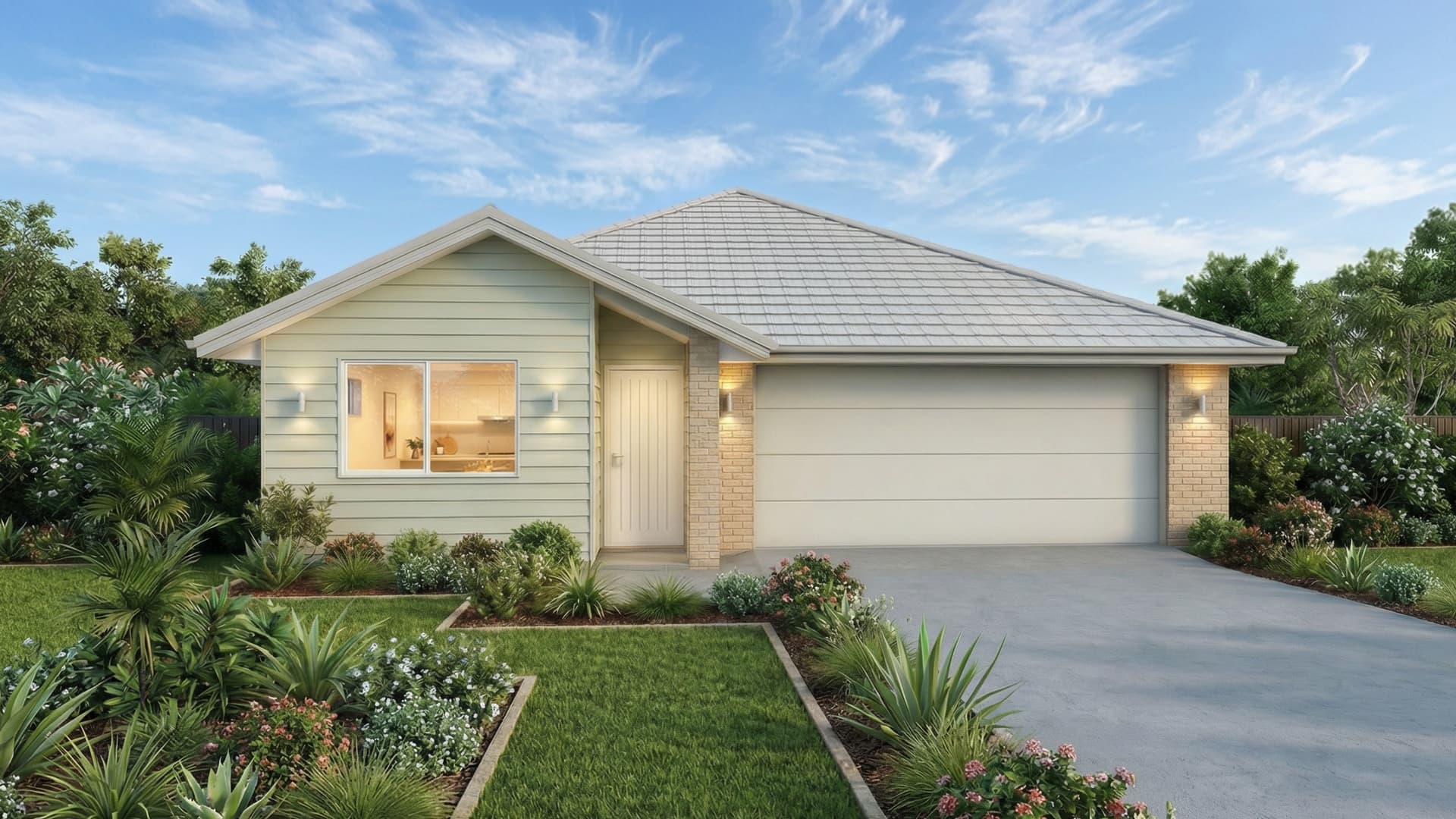 Langford — Hip roof