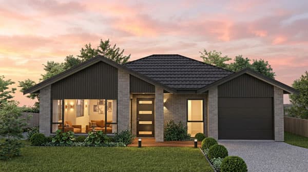 162m2with single garage and media room