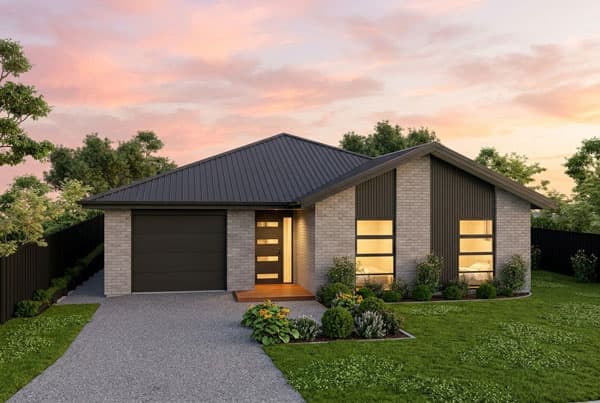 164m2with single garage and study nook