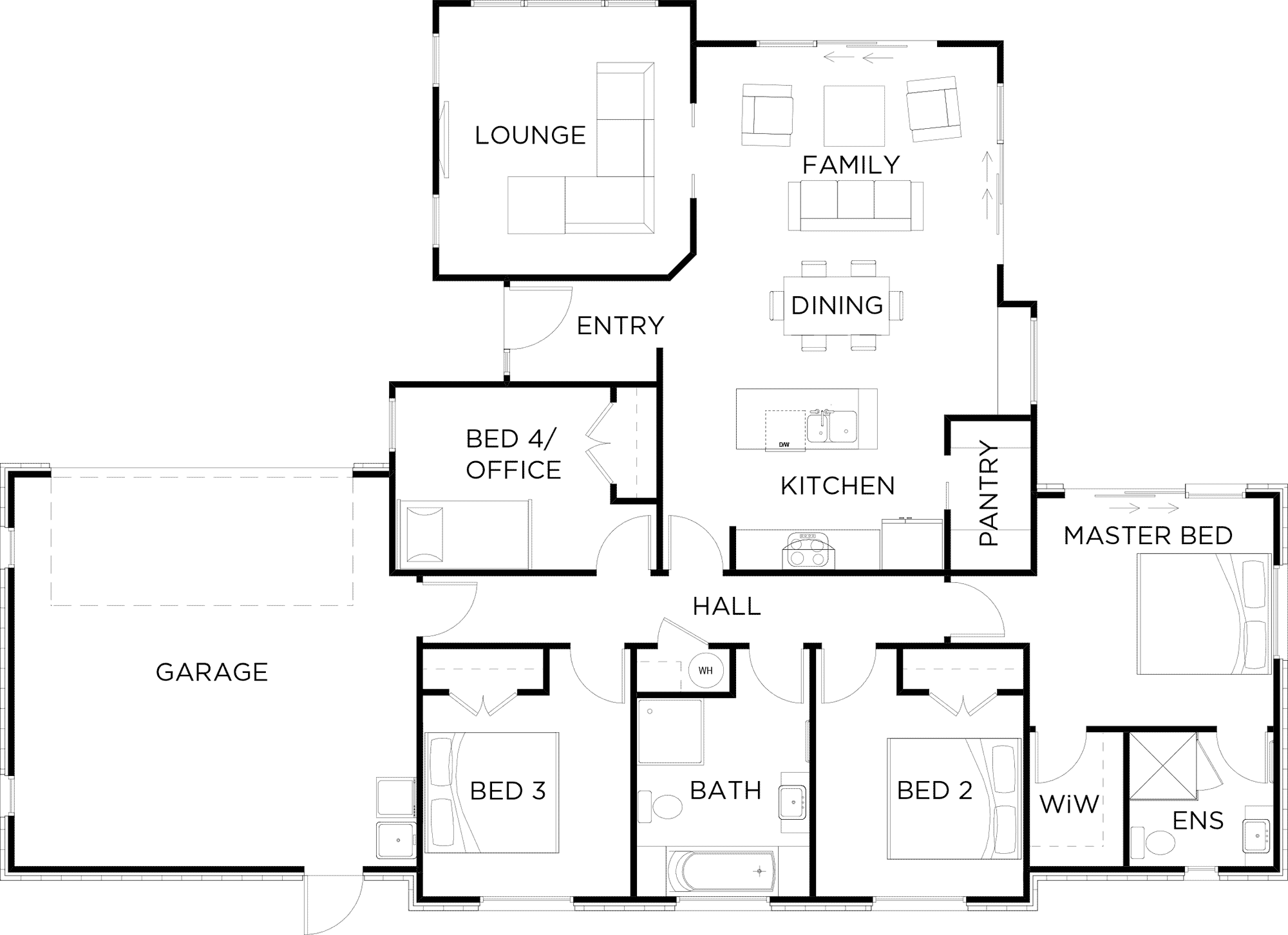Waitomo floor plan