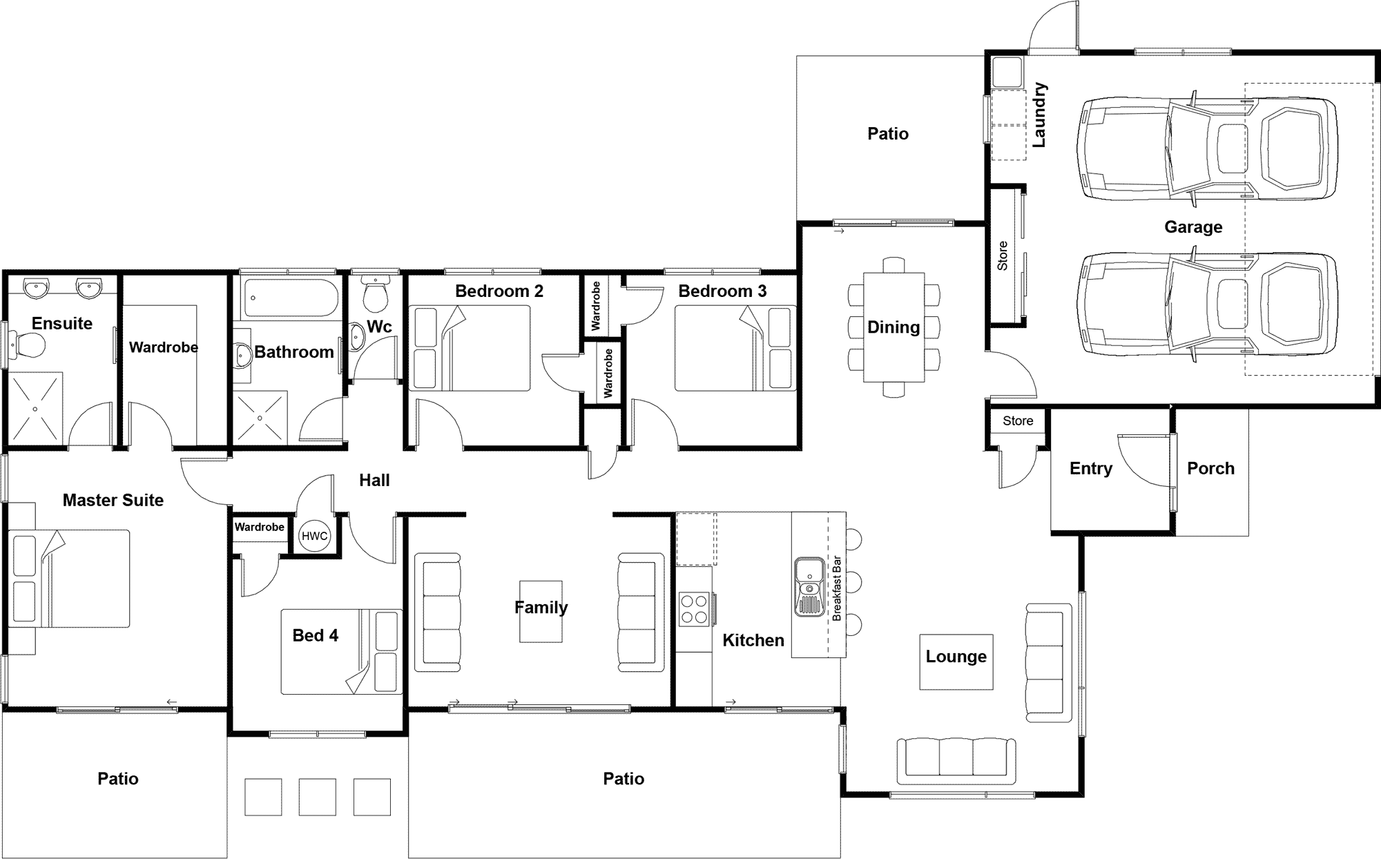 Buckley floor plan