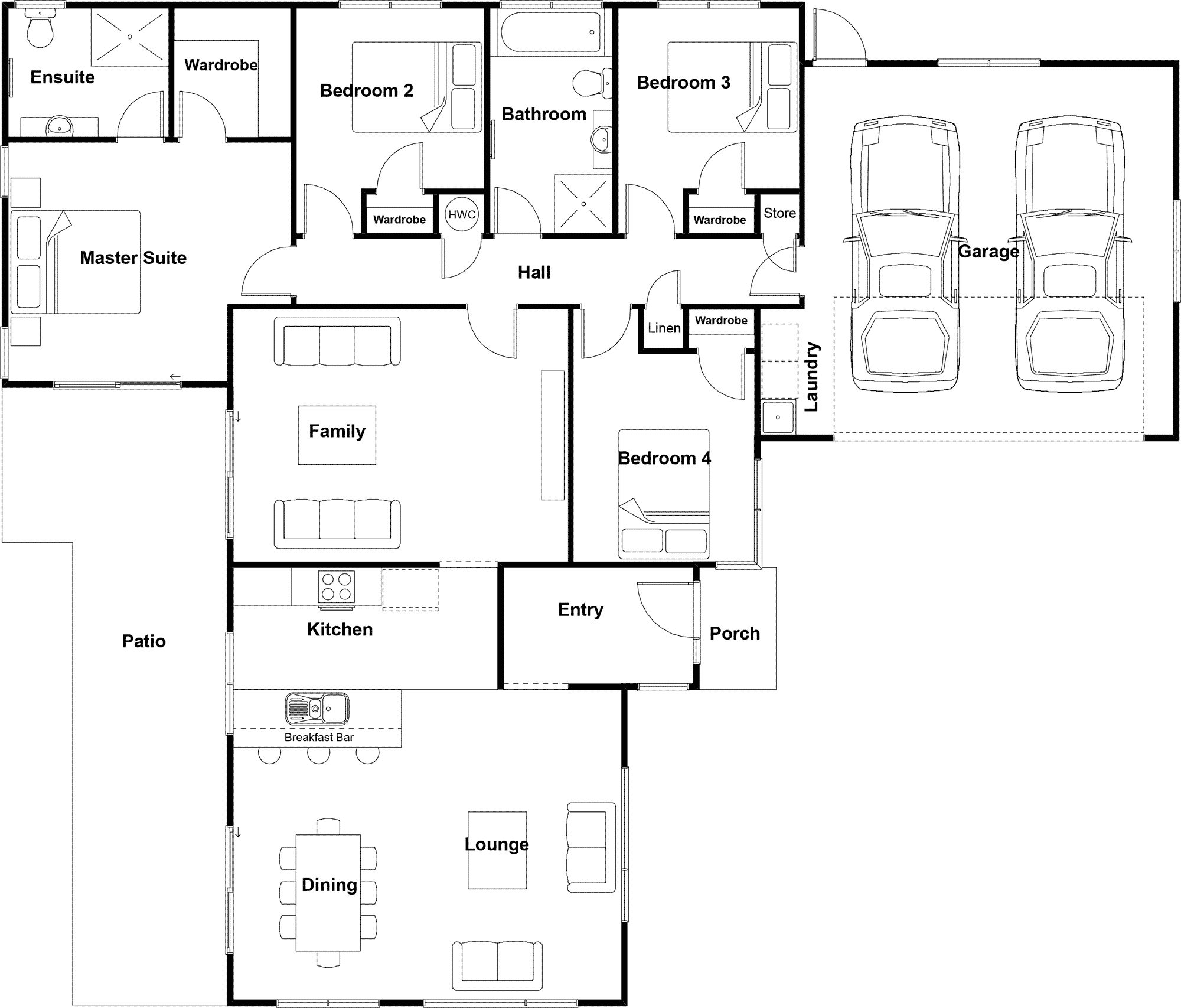 Prescott floor plan
