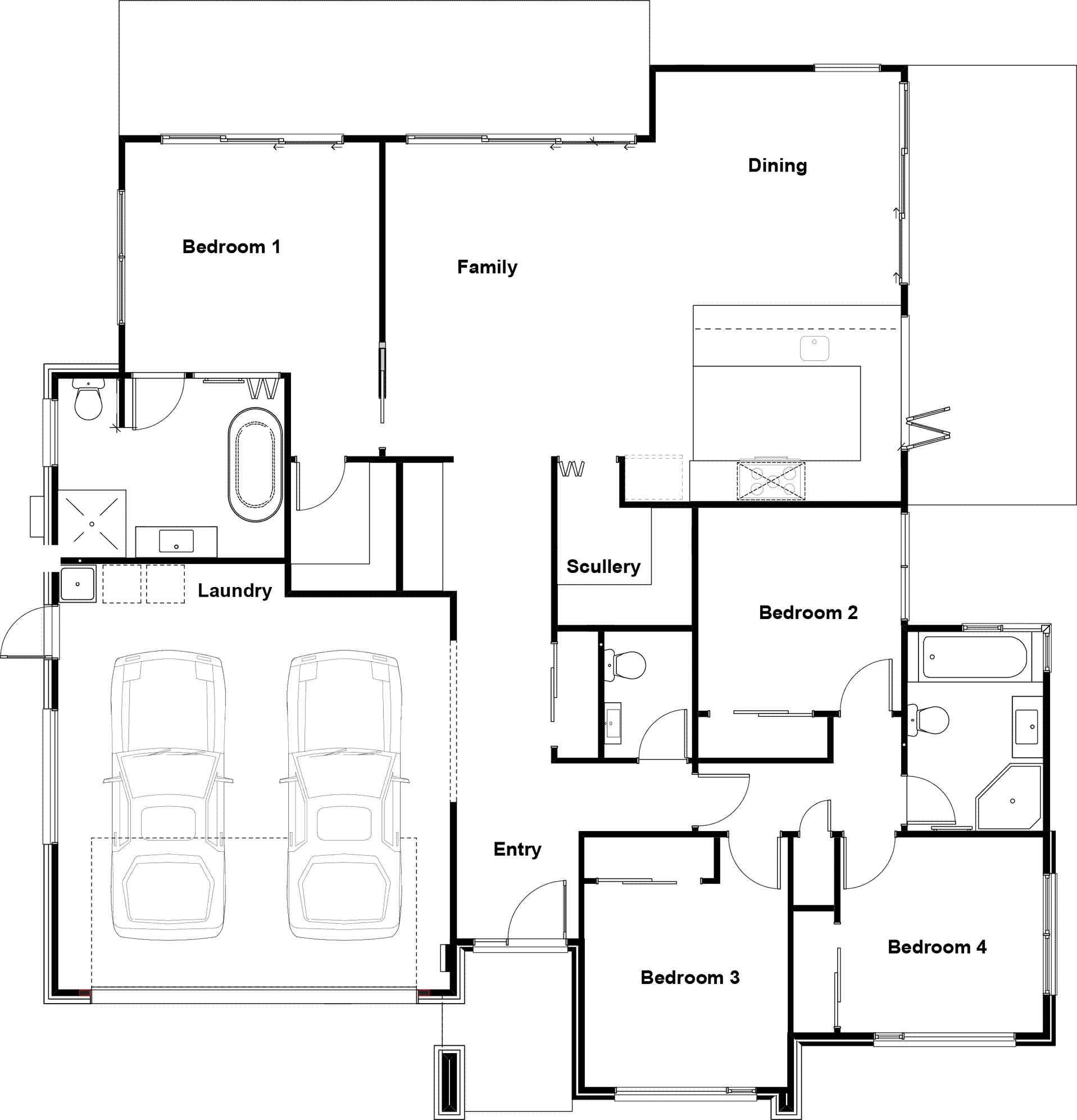 Twin Parks floor plan