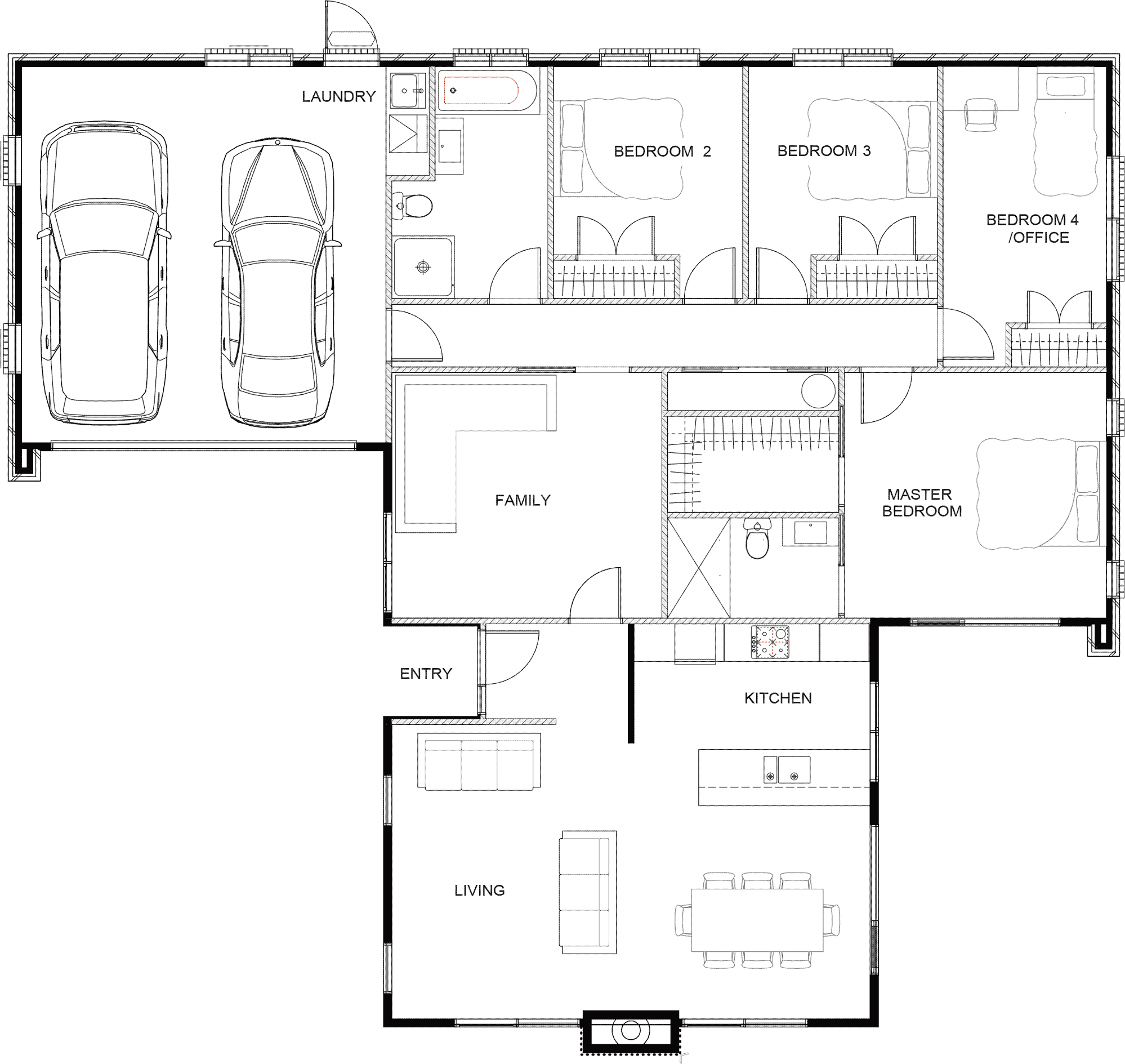 Counties floor plan