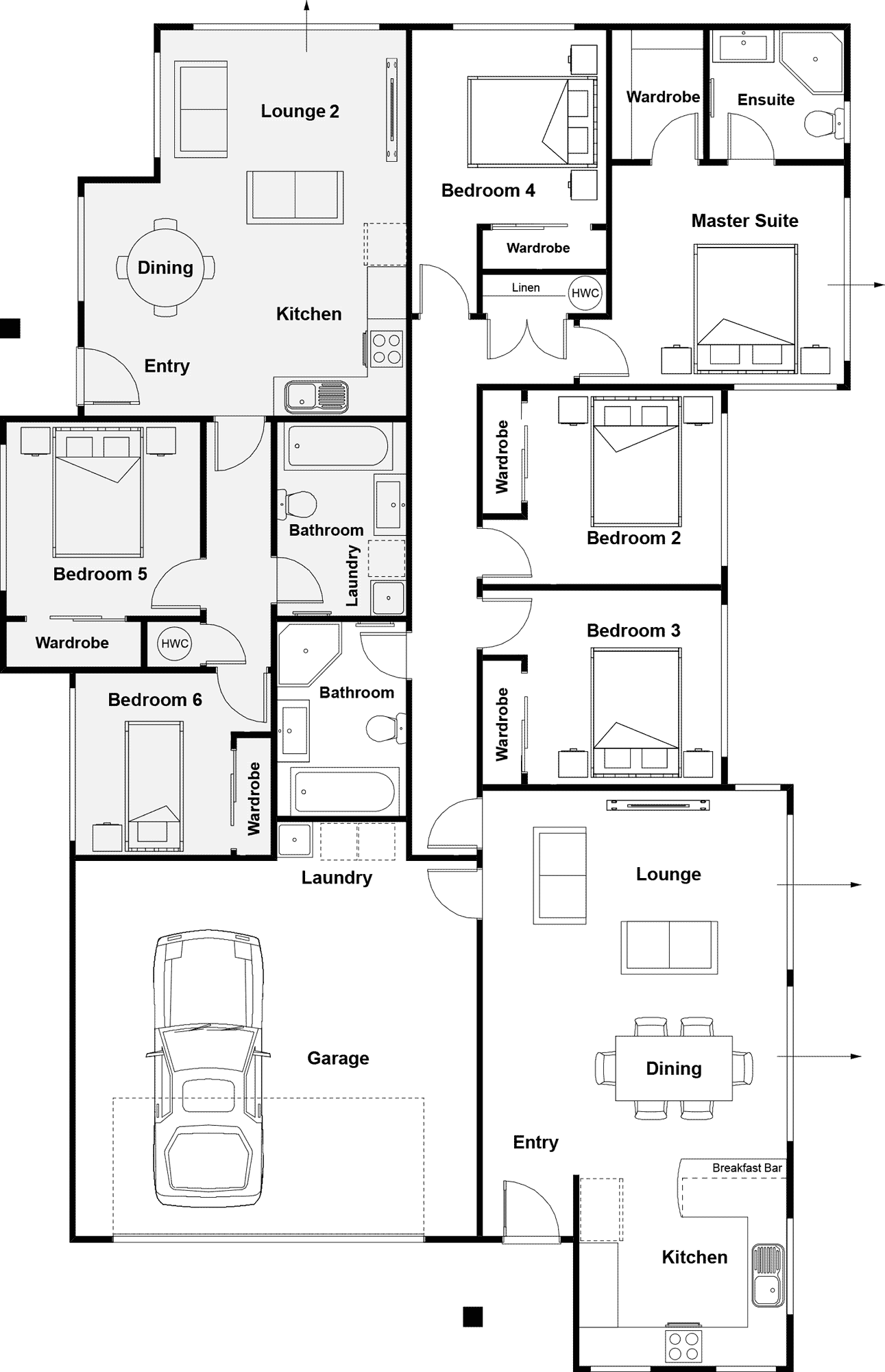 Moeraki floor plan