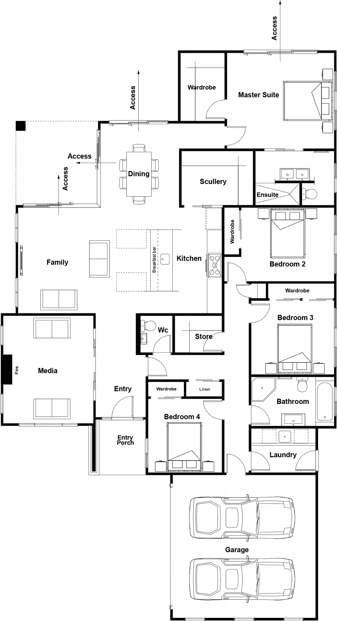 Matua floor plan