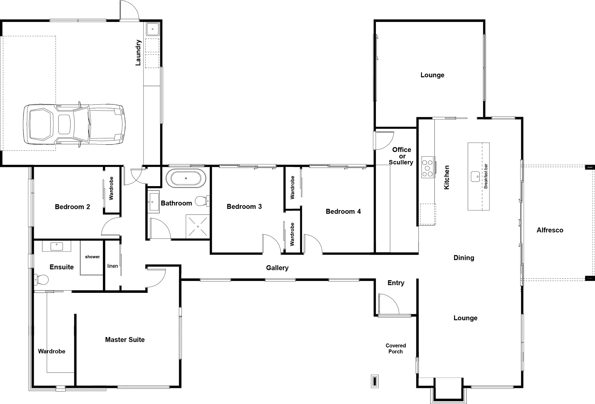 Palm Springs floor plan