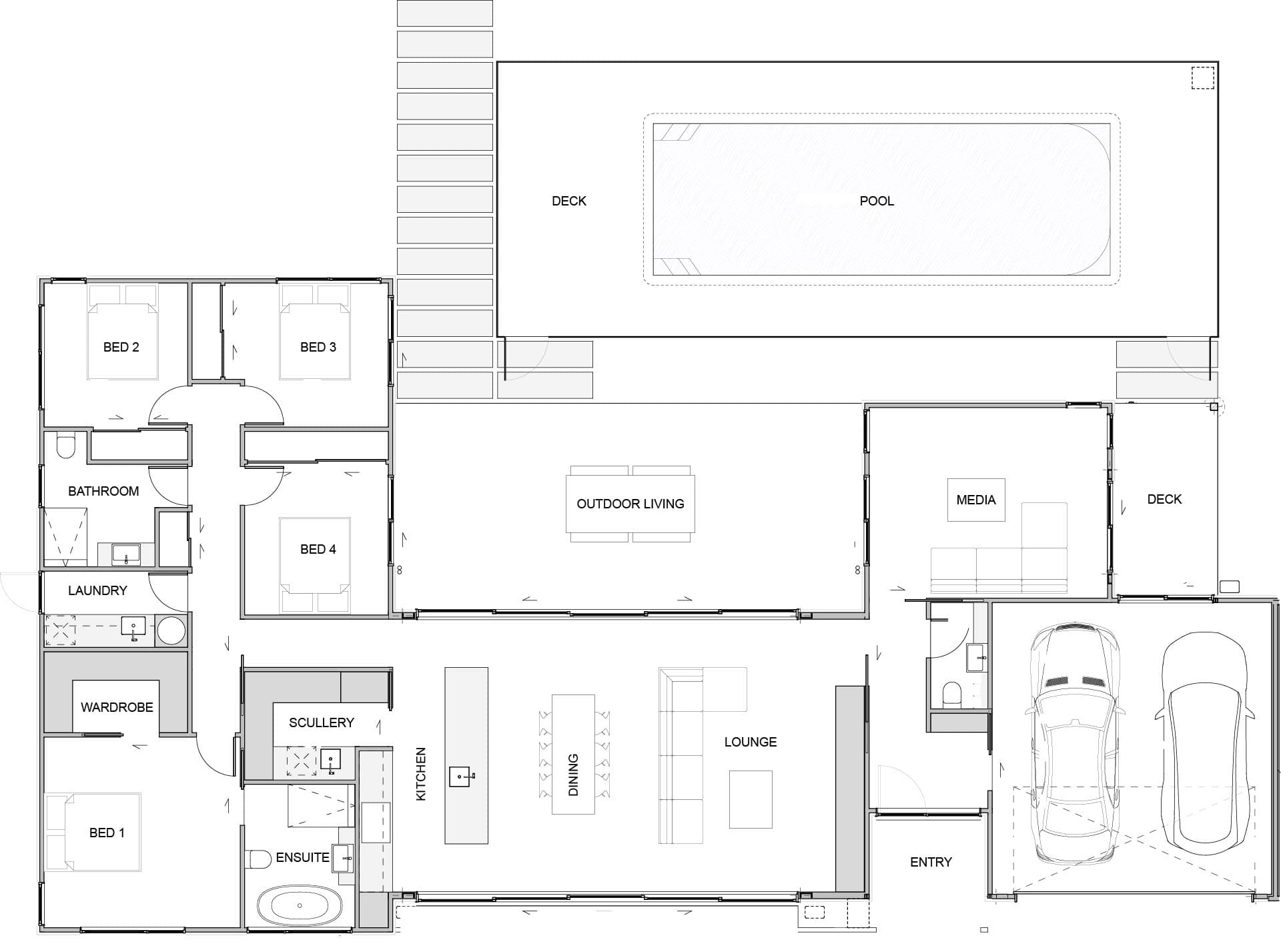 Hillcrest floor plan
