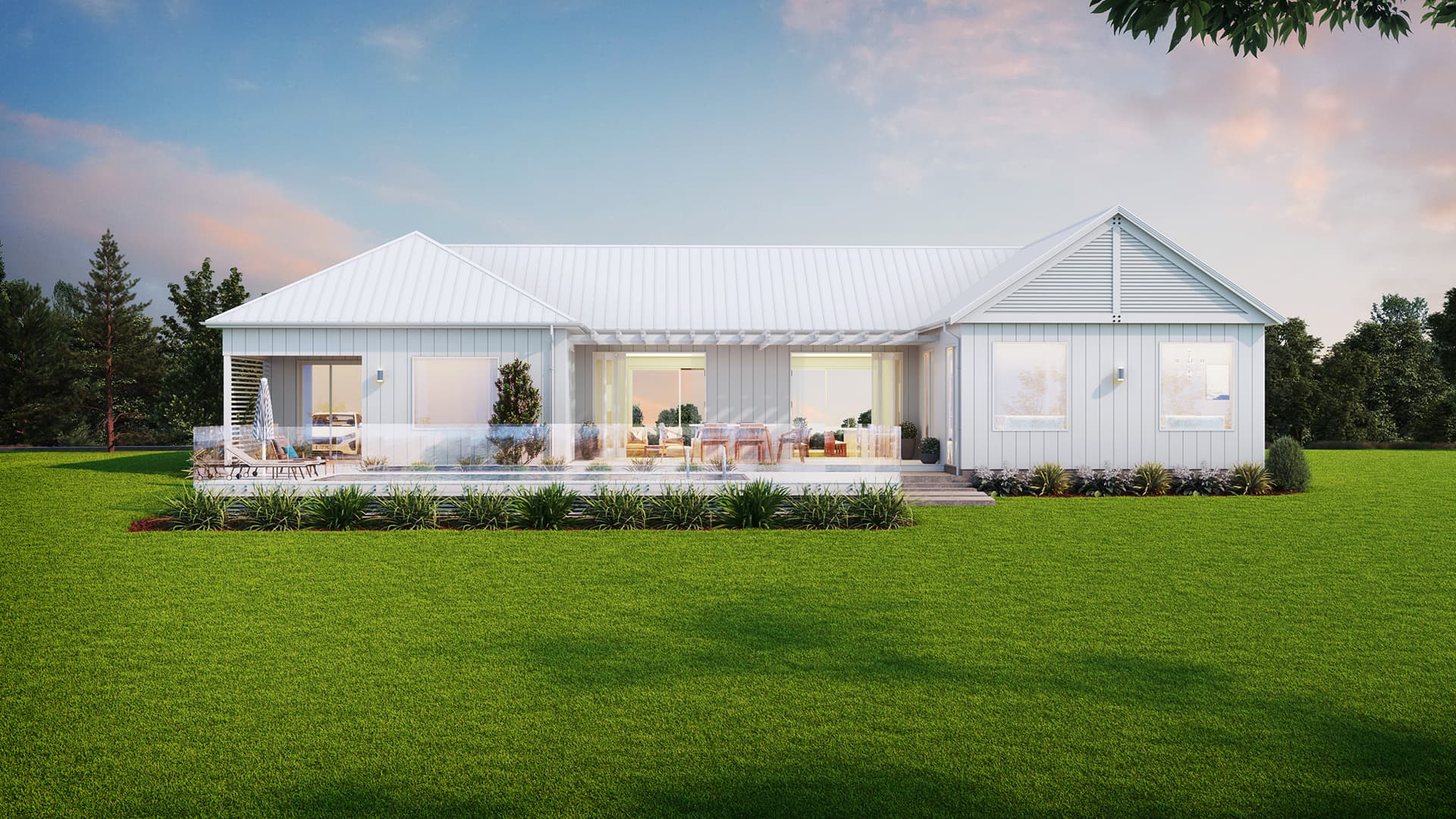 Hillcrest — Hip roof