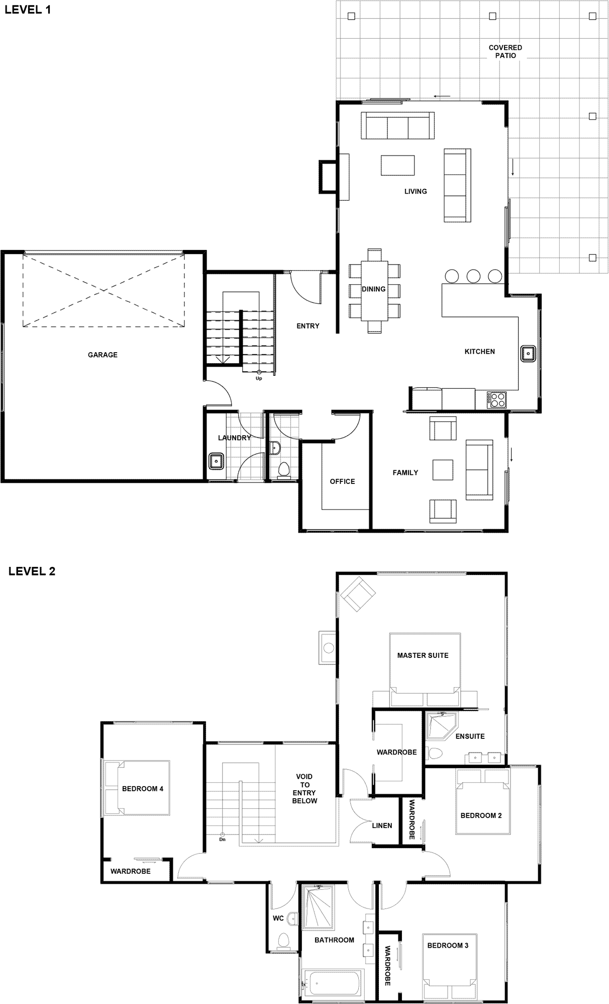 Manhattan floor plan