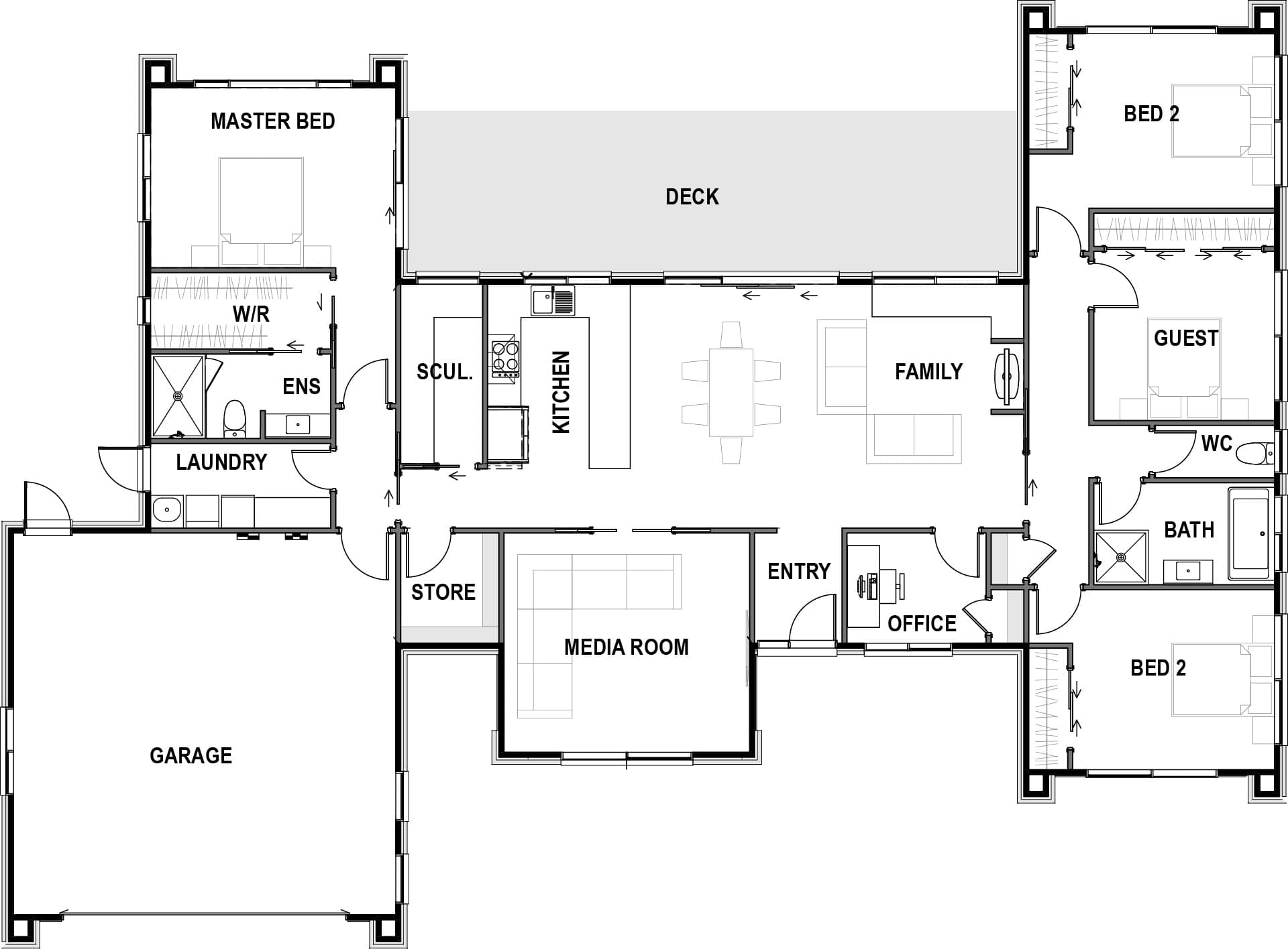 Forester floor plan