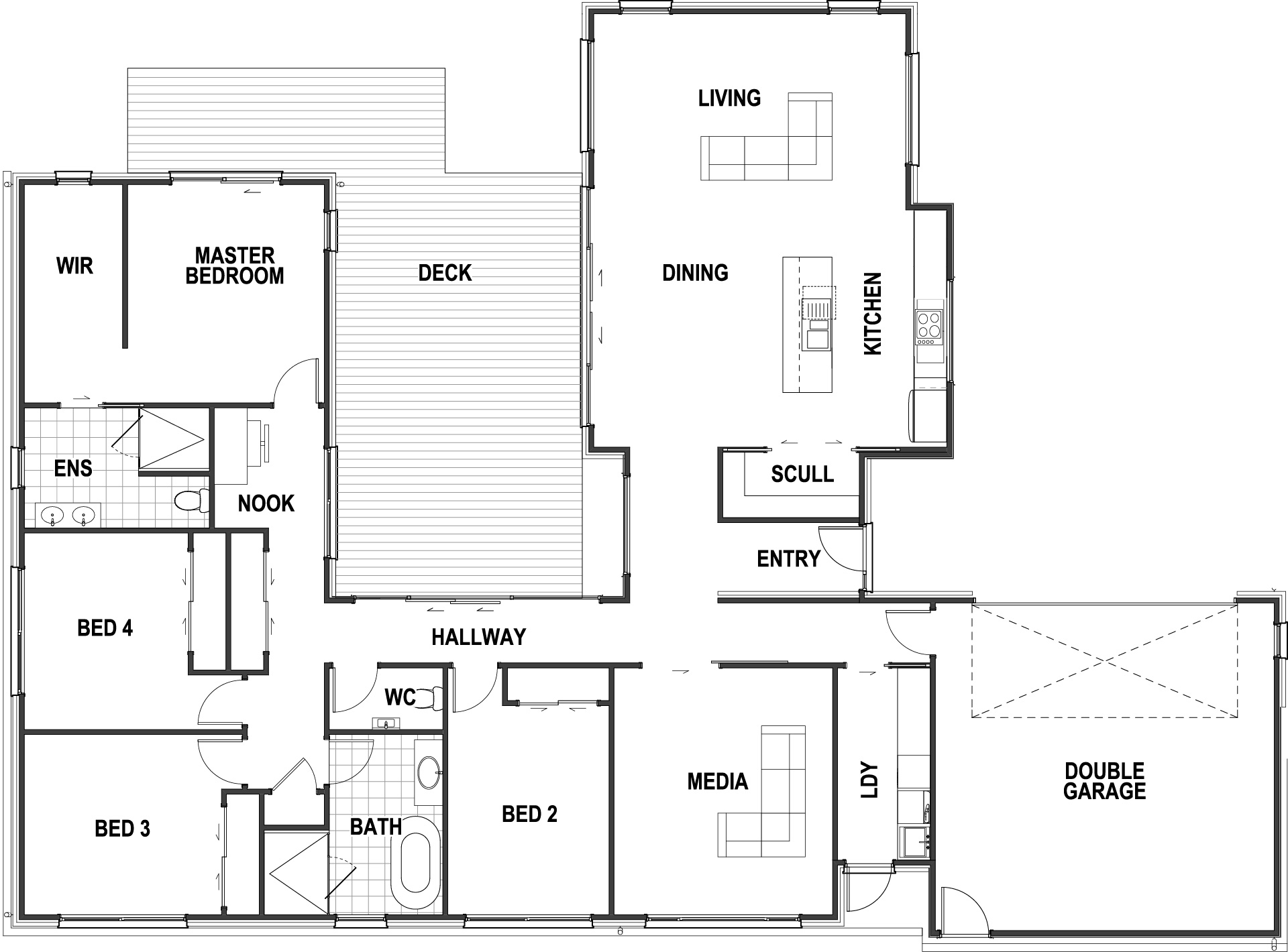 Bosun floor plan