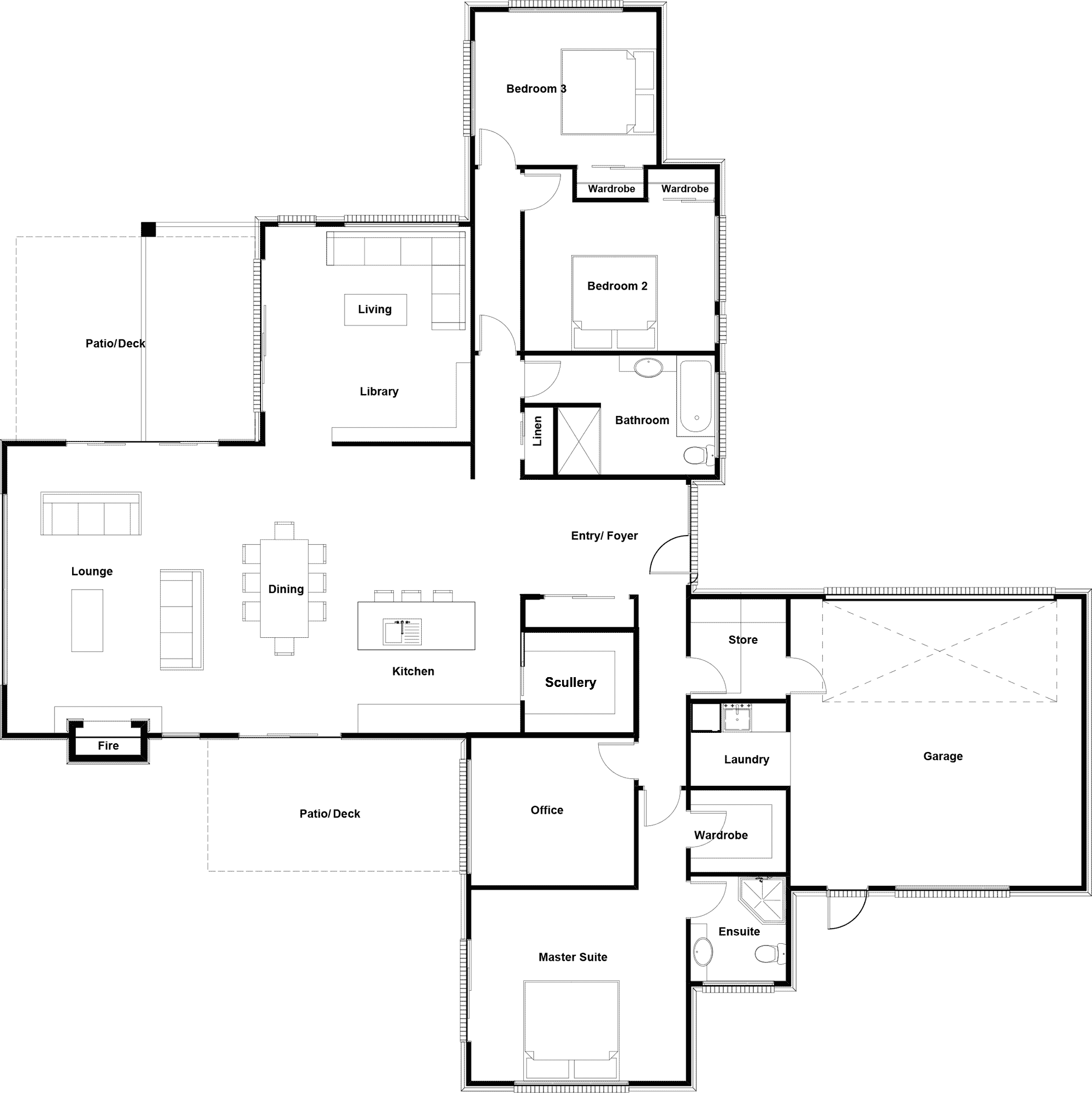 Glenvar floor plan