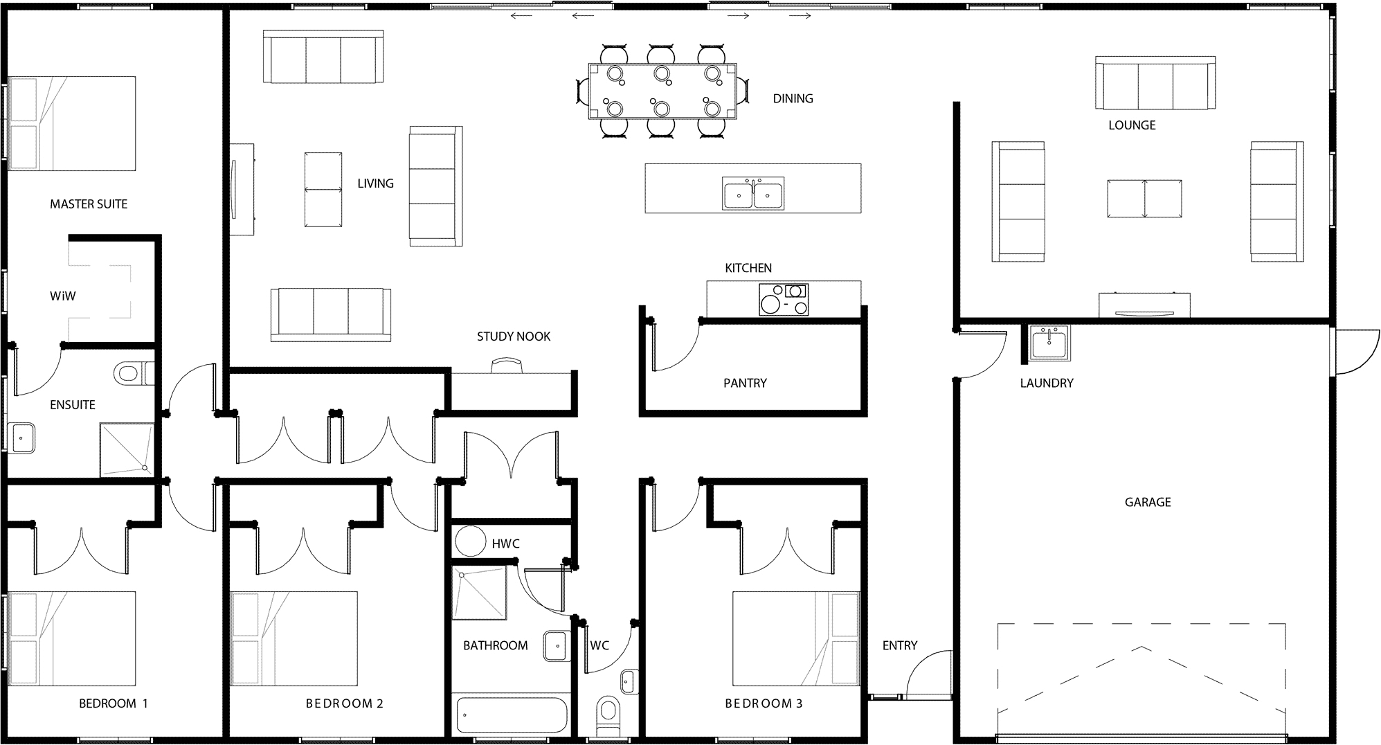 Kaweka floor plan