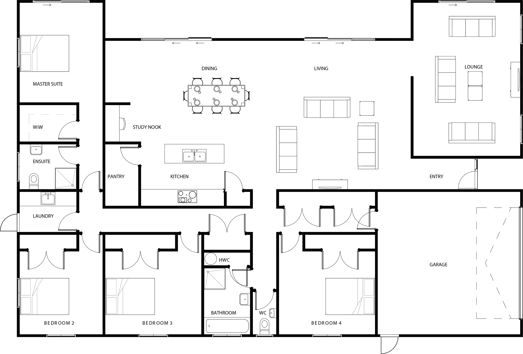 Ruahine floor plan