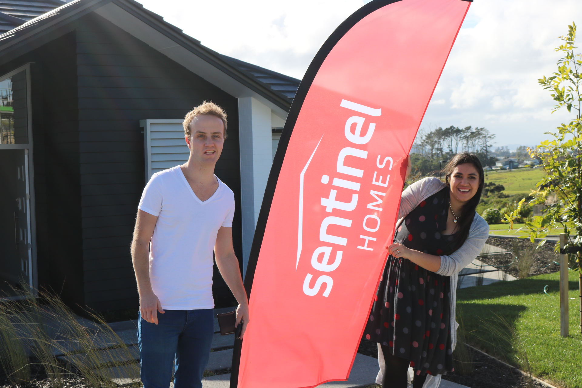 Auckland Couple build their Sentinel Homes' house