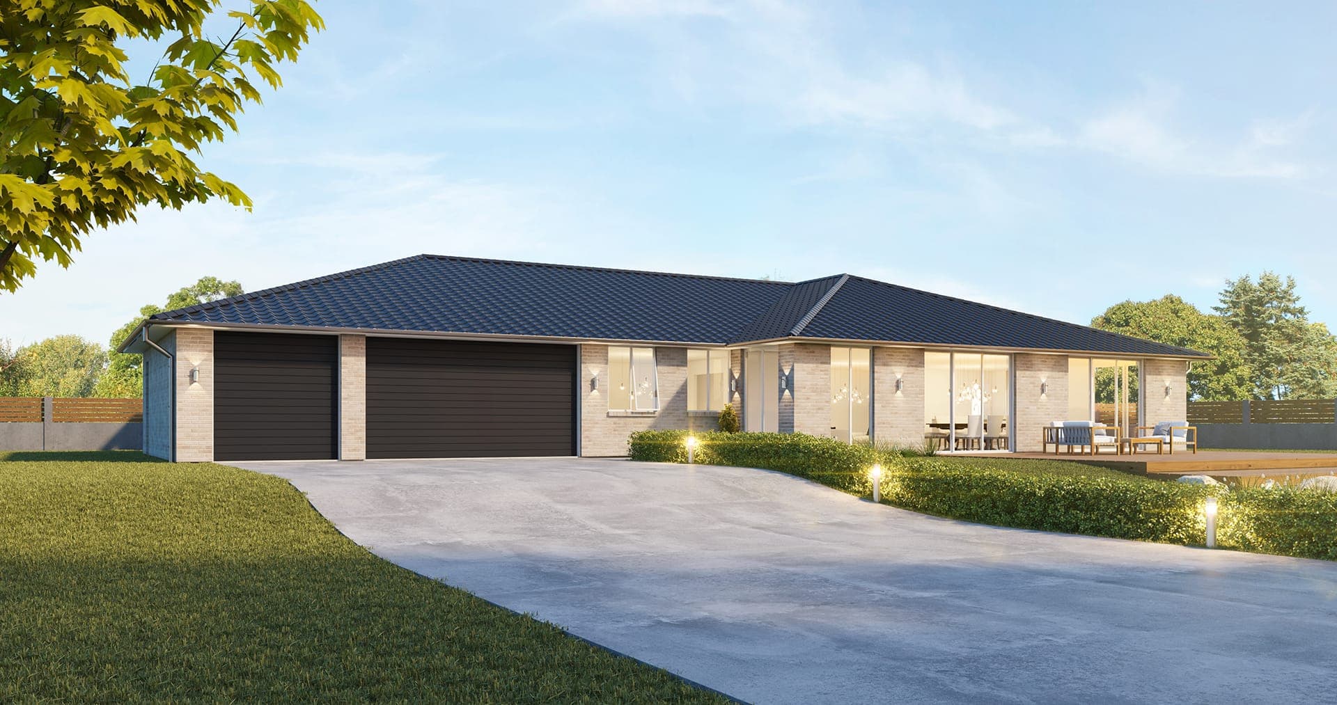 Tararua — Hip roof