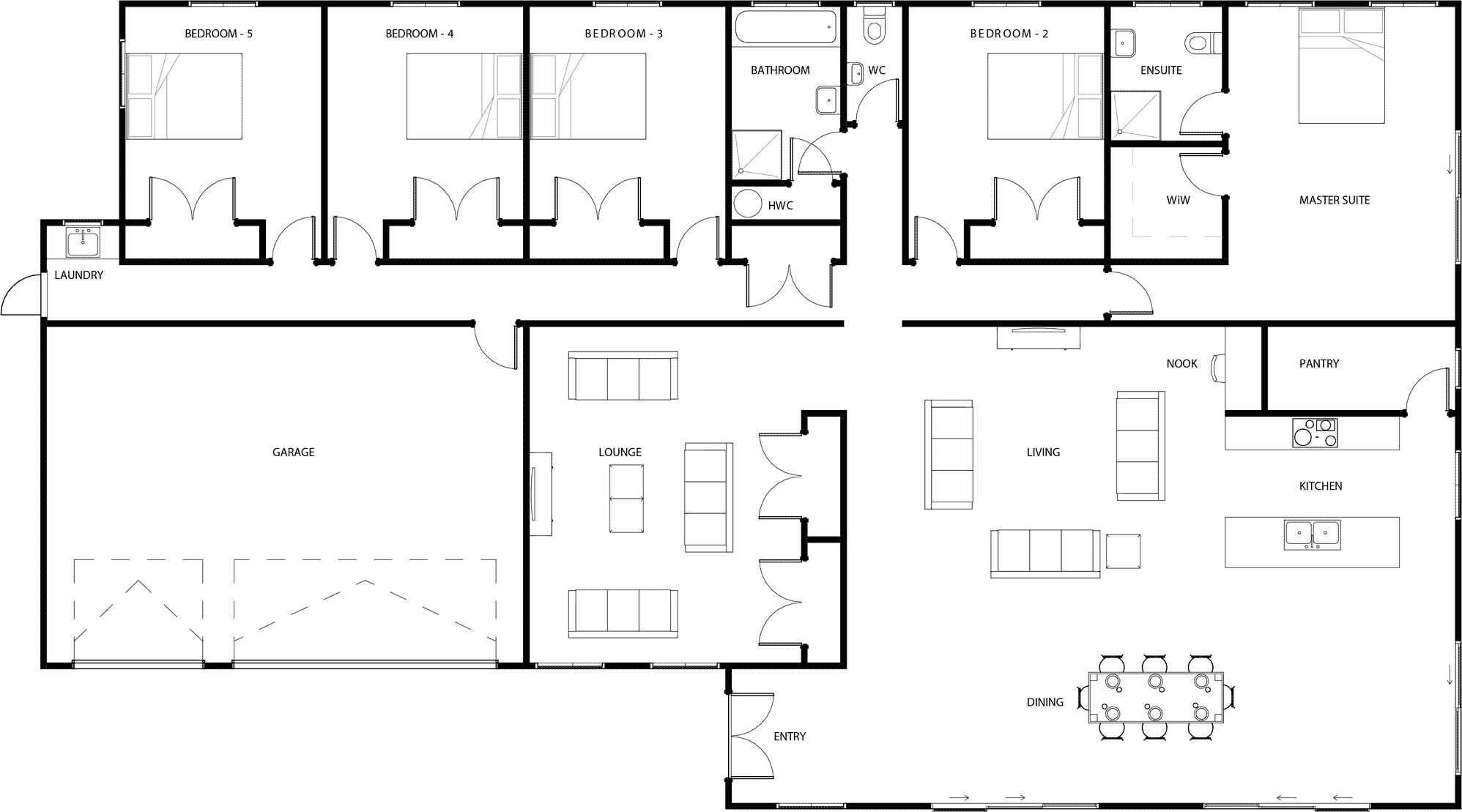 Tararua floor plan
