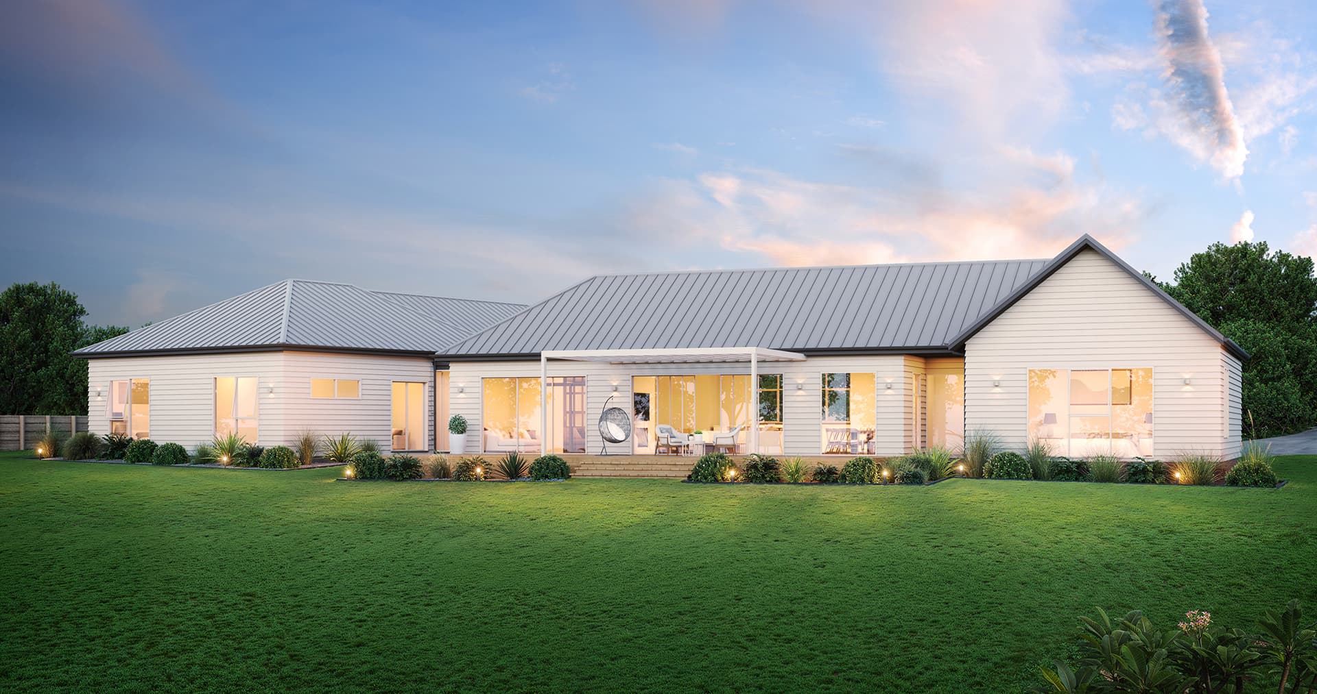 Riverside — Hip roof