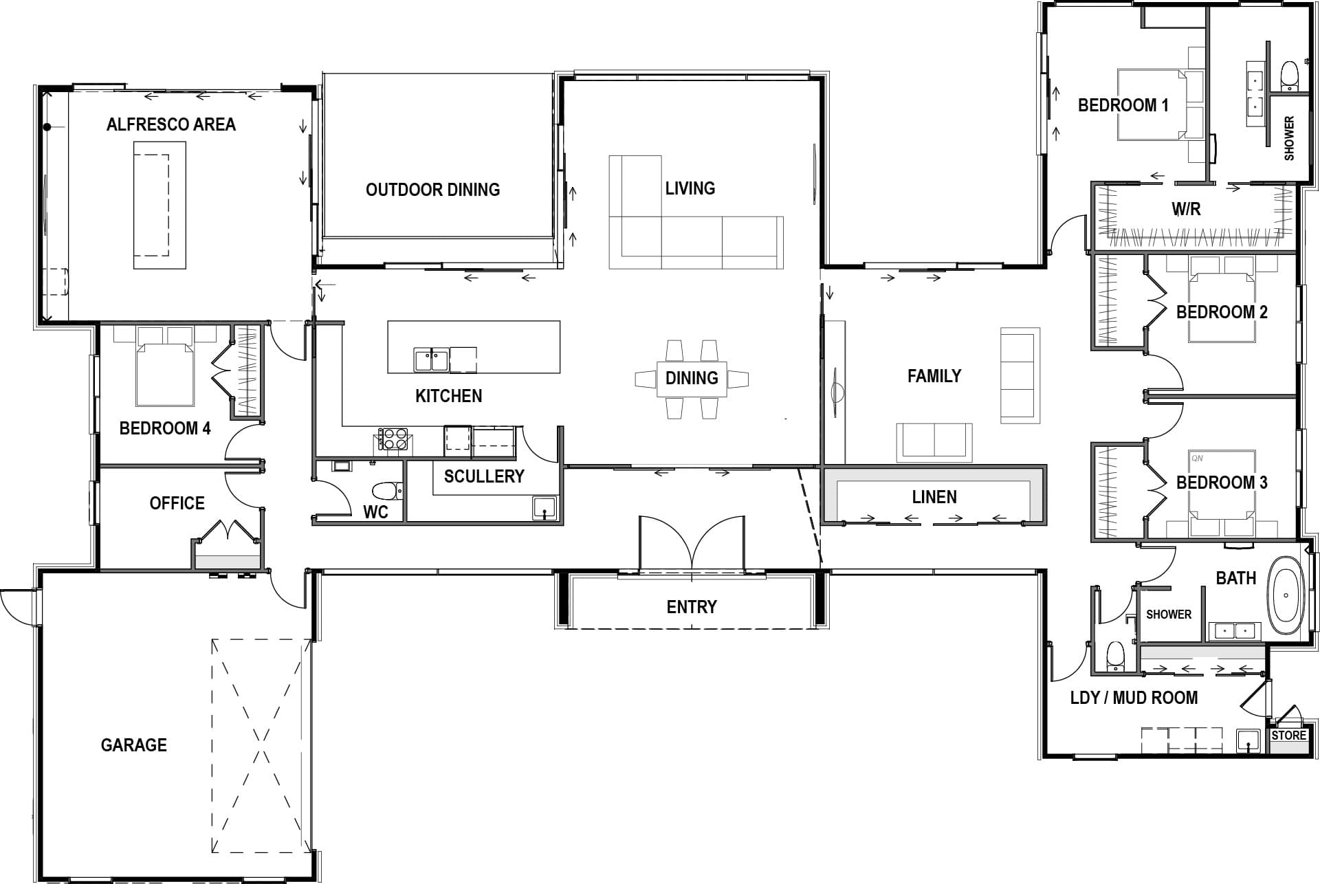 Herald floor plan