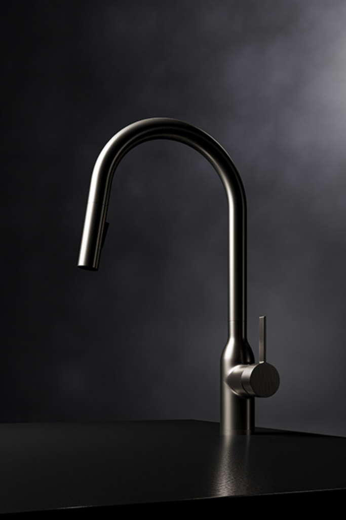 Kitchen Mixer with Pull-out Spray
