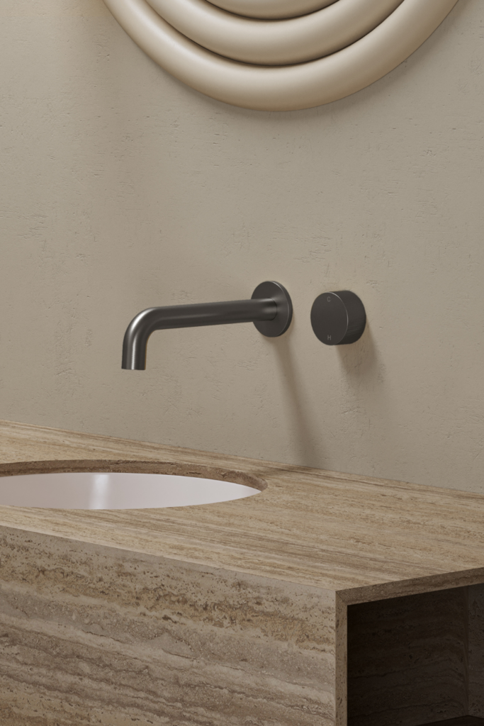Wall Mounted Basin Bath Mixer