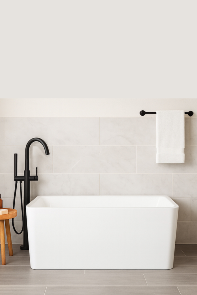 Back To Wall Bath