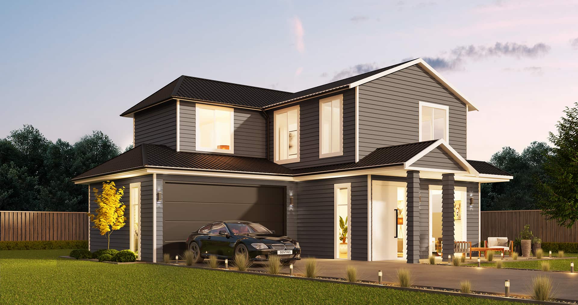 Abbott — Hip roof