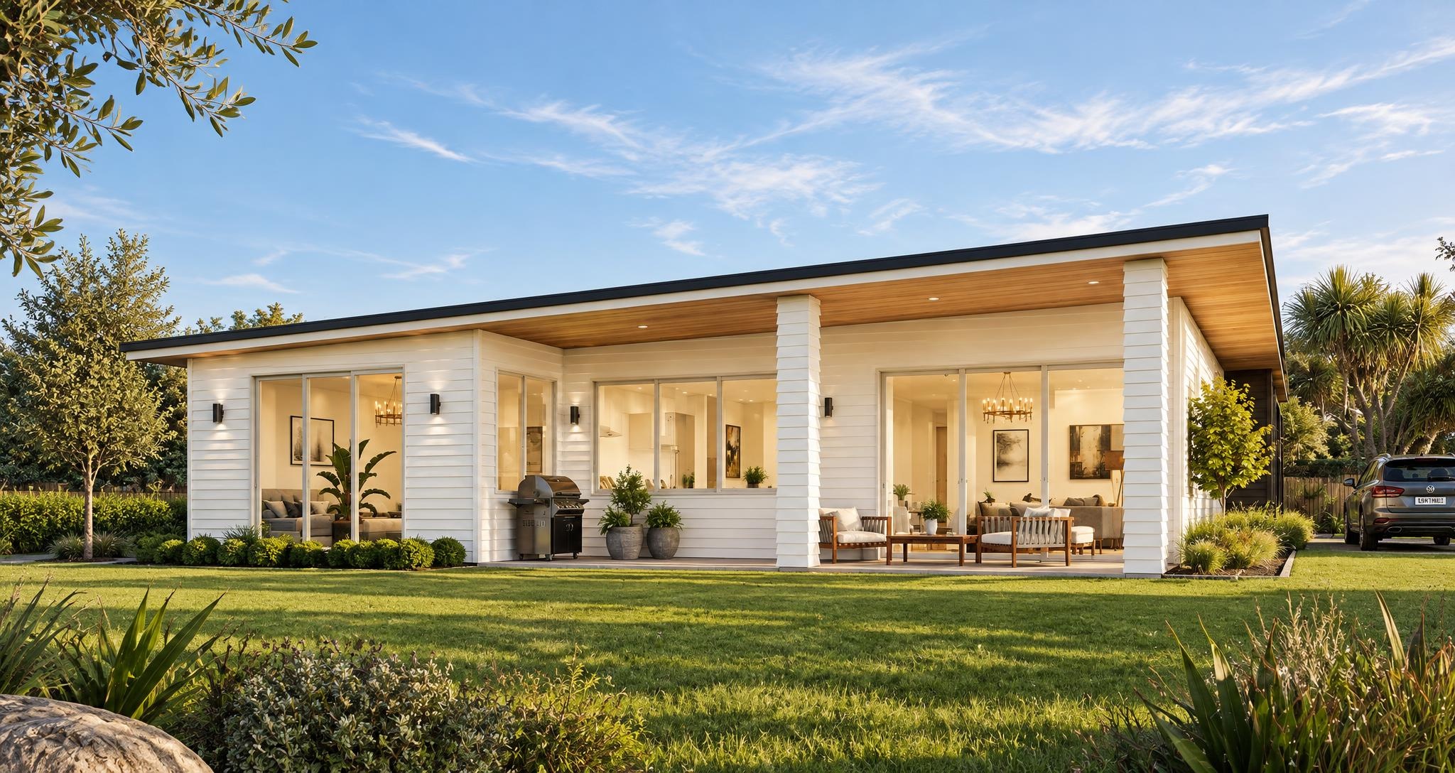 Beachwood — Monopitch roof