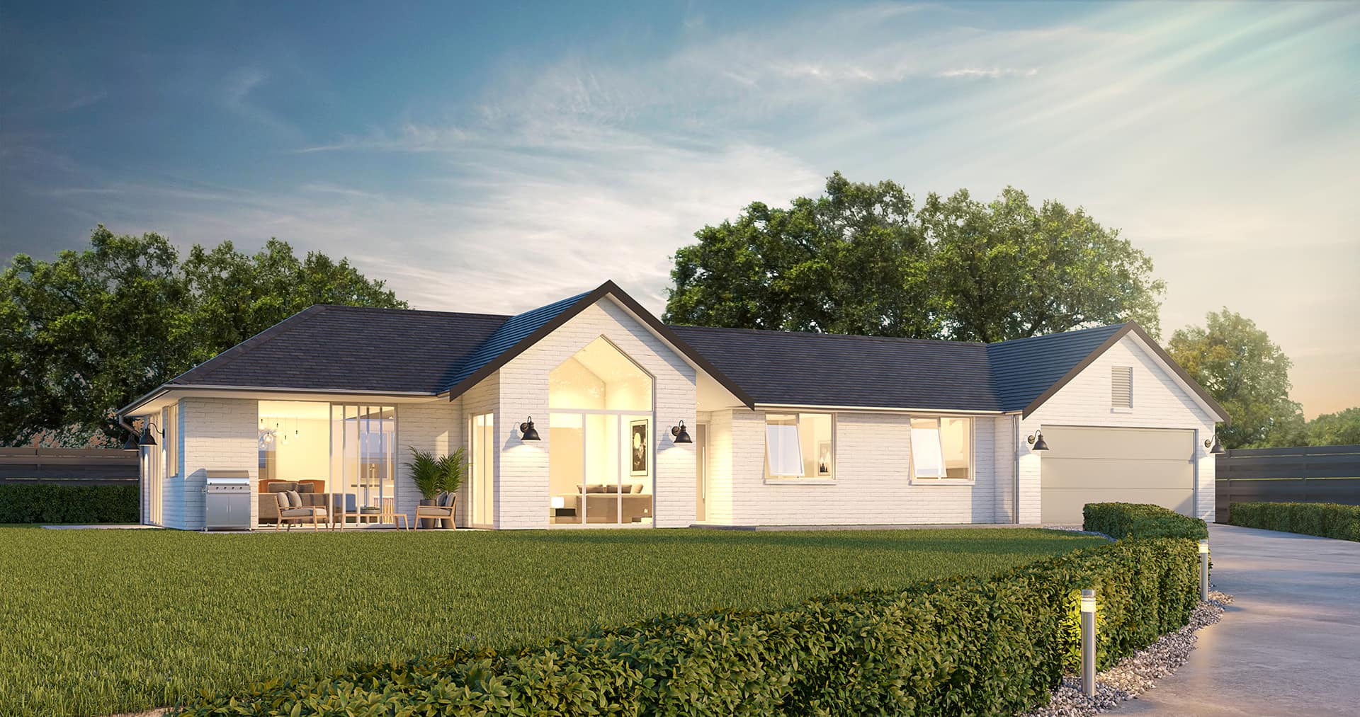 Bellwood — Hip roof